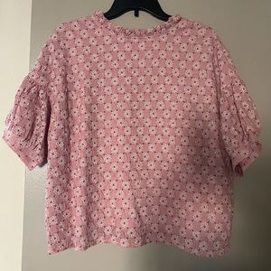 Roolee Pink Floral Blouse